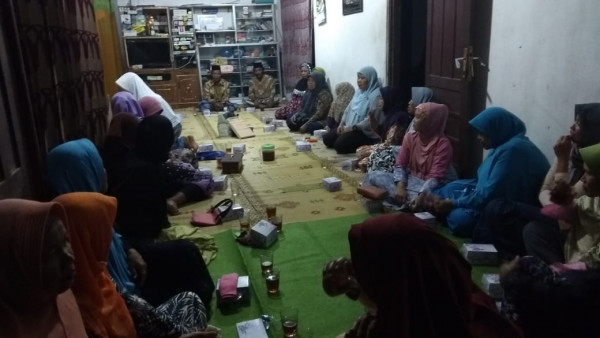 Pengajian Rutin malam kamis di RW 35