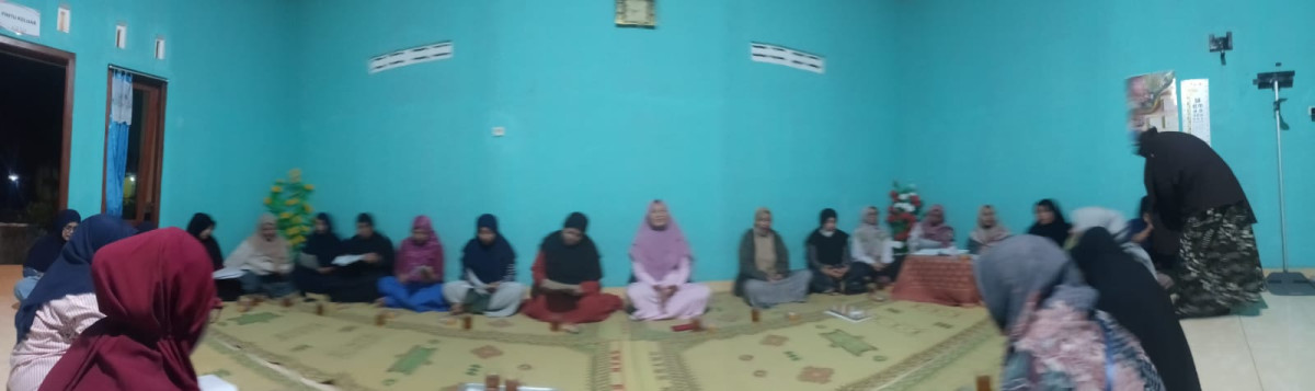 Rapat PKK rutin Padukuhan Bakungan