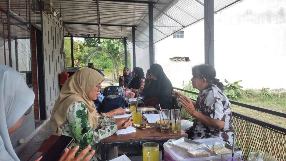 Rapat Koordinasi Pengurus IMP Kalurahan Wedomartani di Rumah Makan Mas Bayu, Wedomartani