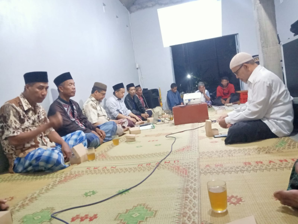 Acara rapat rutin pagiyuban ngestiwuri padukuhan bakungan