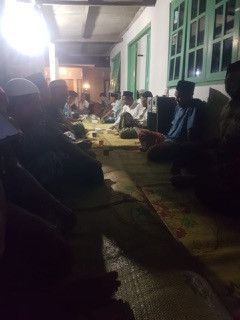 Kenduri Tahlilan warga Kregan Sanggrahan