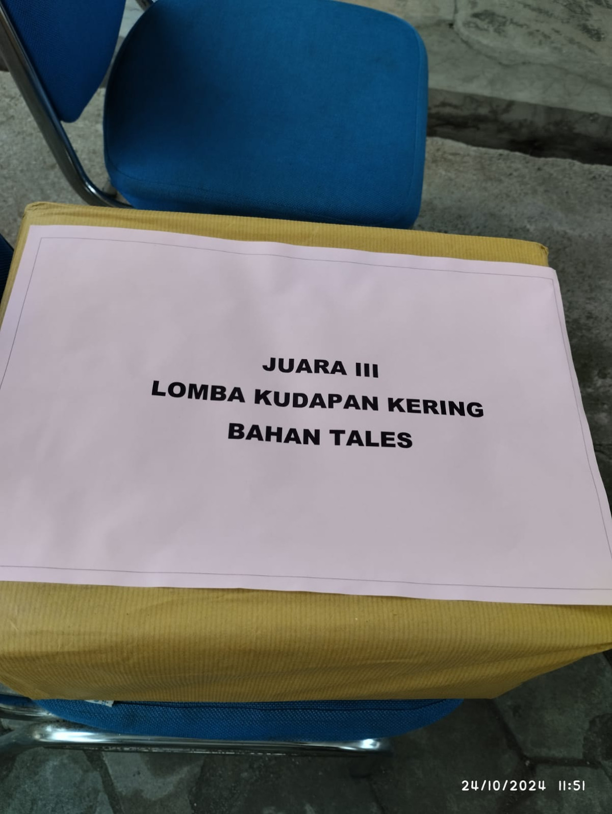 PKK dusun Demangan ikut lomba buat kudapan kering dari bahan baku tales