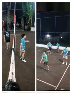 Latihan volly SAKA 36 Sanggrahan