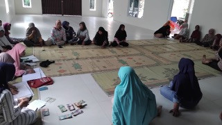 Pertemuan PKK padukuhan Sanggrahan