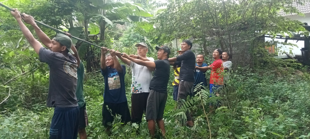 Gotong royong Padukuhan Karanganyar