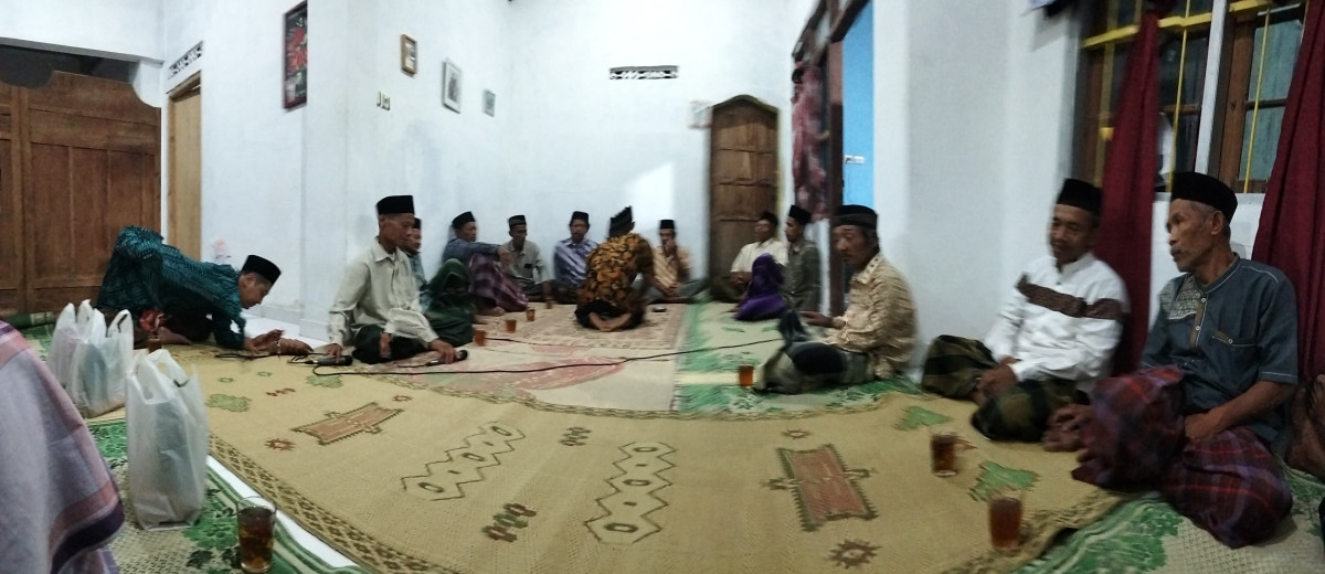 Amalan bulan ruwah oadukuhan Tonggalan