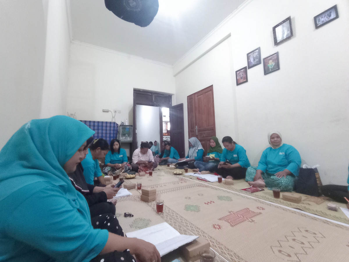 Pertemuan PKK tgl 5 dusun Babadan