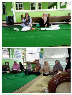 Latihan rutin hadroh Sanggrahan