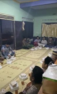 Tahlil ruwahan di Karangasem Sanggrahan