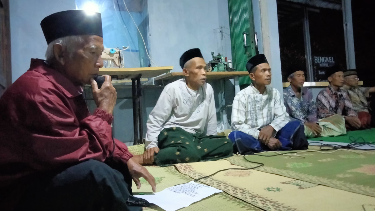 Tahlil ruwah padukuhan tonggalan