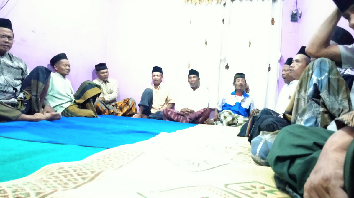 Tahlil ruwah padukuhan Tonggalan