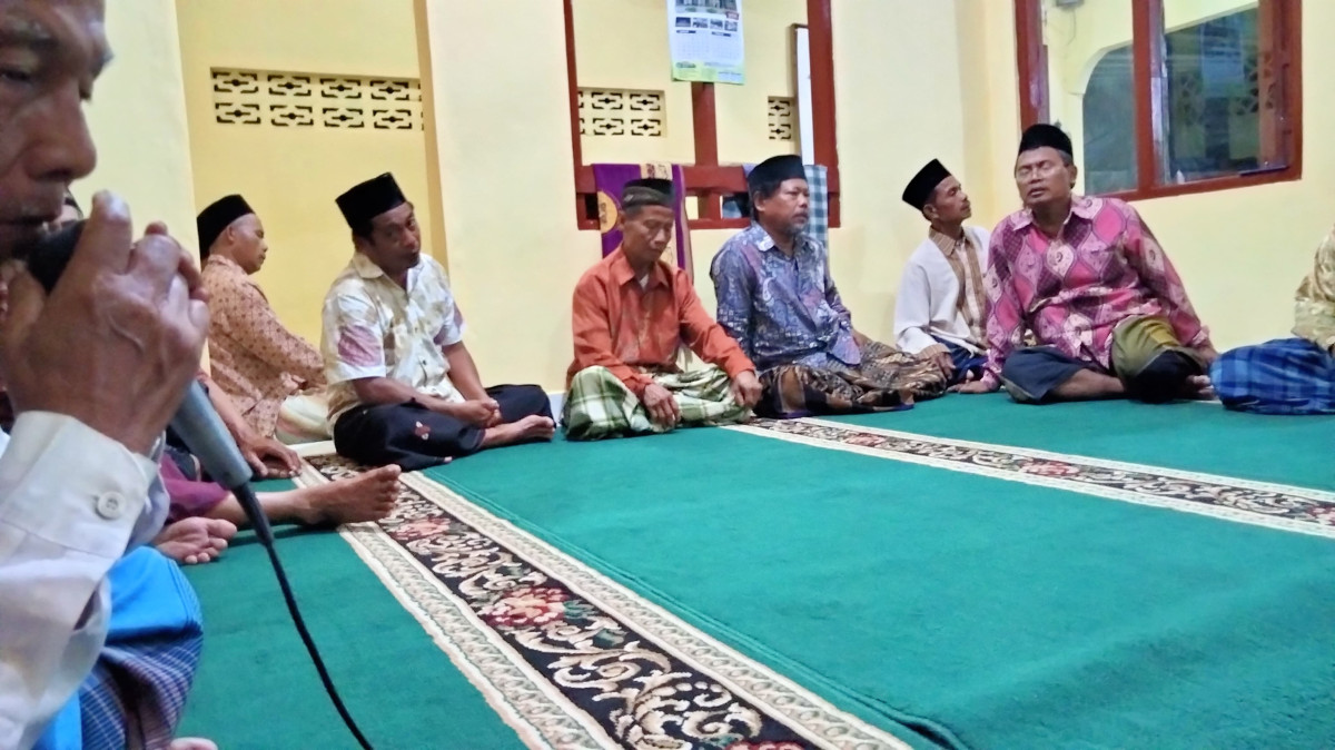 Penutuoan kegiatan ruwah padukuhan tonggalan