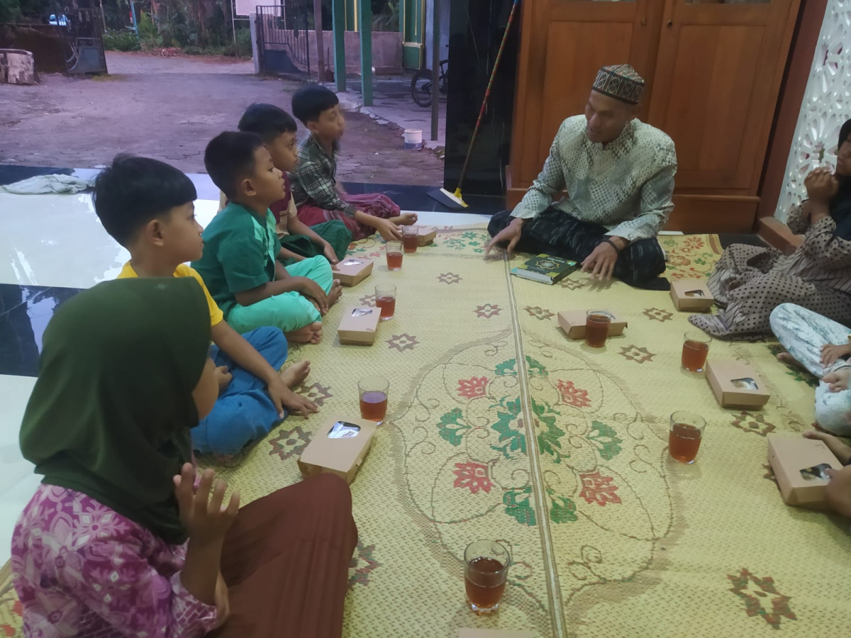 Buka bersama anak anak TPA