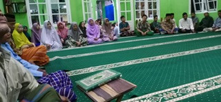 Pengajian di bulan ramadhan di Sanggrahan