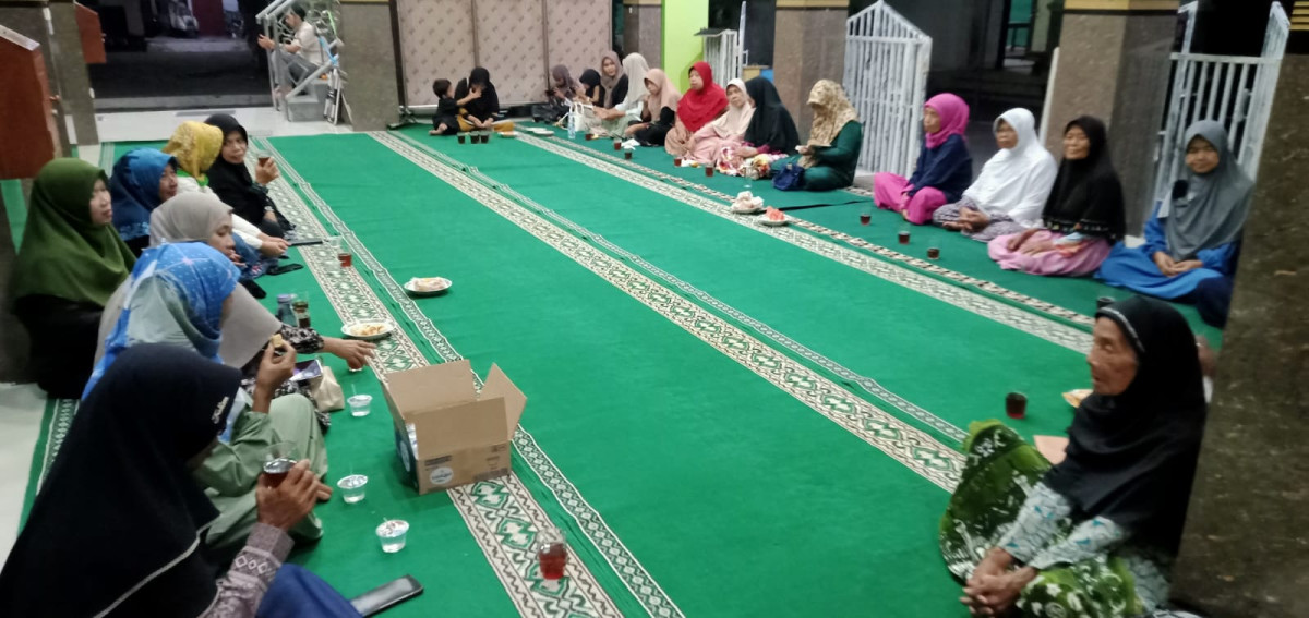 Takbiran di masjid Ar Rohmah Malangrejo
