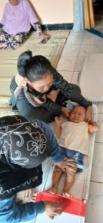 Posyandu balita di Kregan Sanggrahan