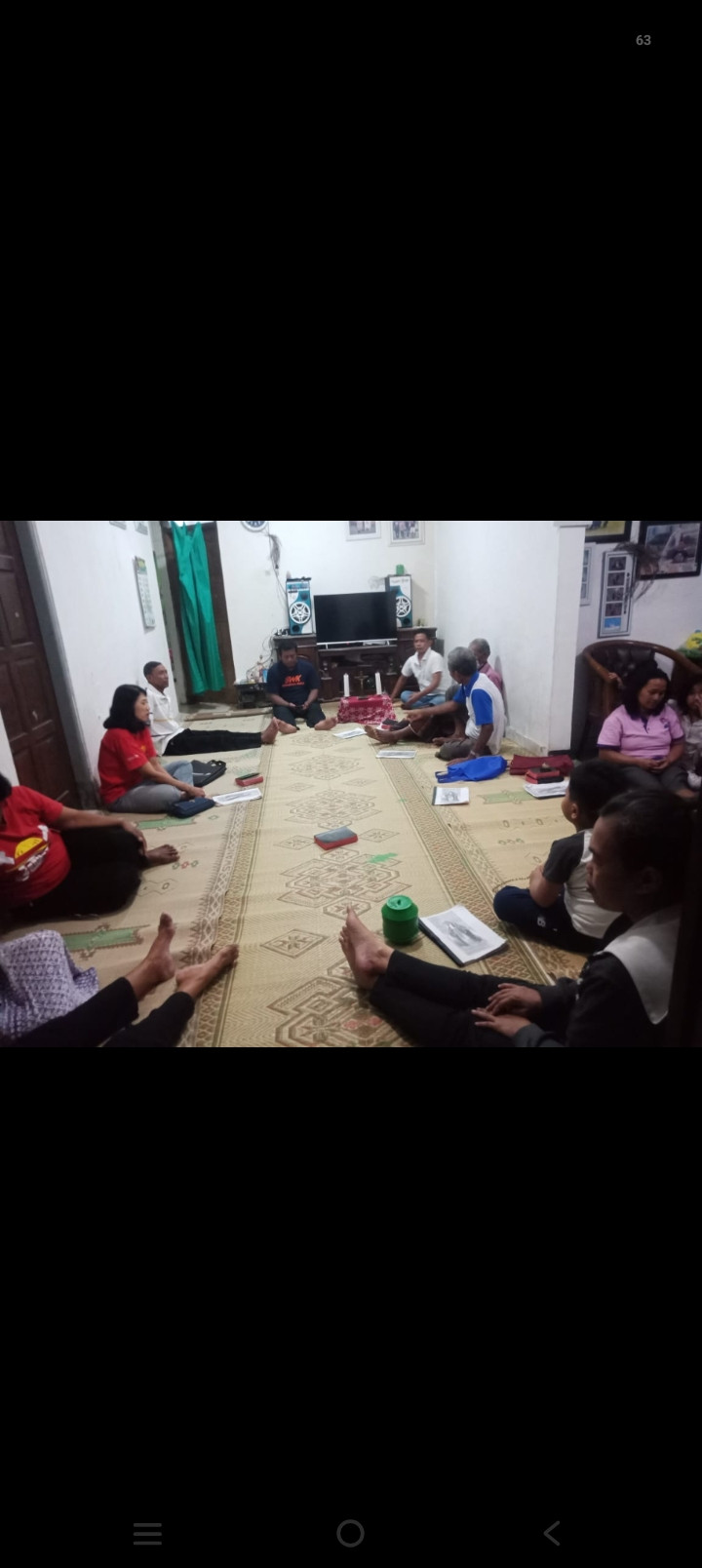 Rosario di rumah Bp. Muji, sawahan kidul