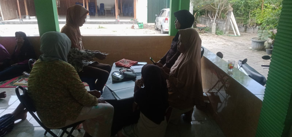Posyandu lansia Padukuhan Sawahan Lor