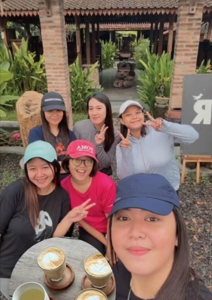 Jogging&nyarap pagi para menantu sawahan kidul