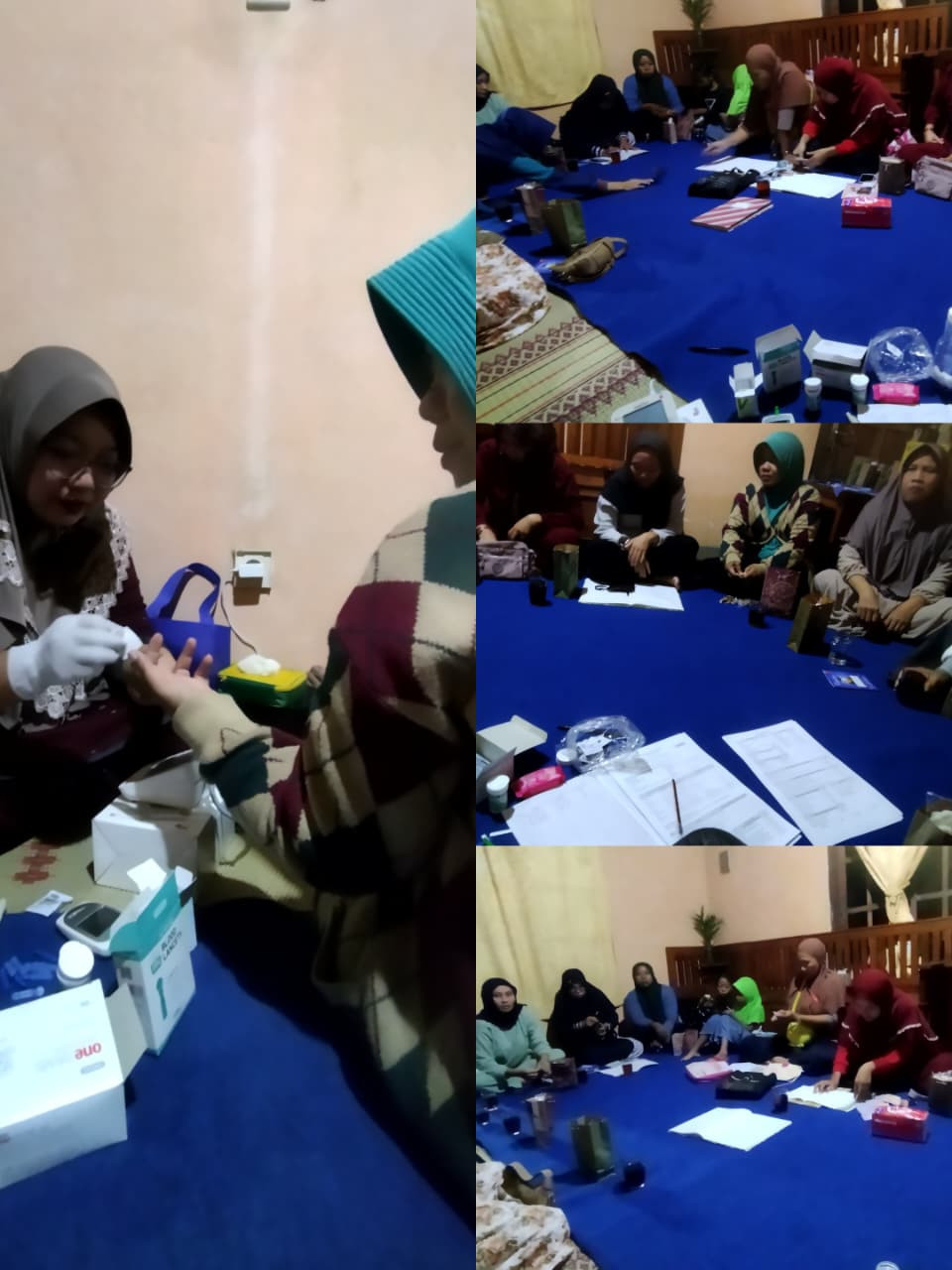 Posbindu dan pertemuan rutin dasawisma 3 Tegalsari