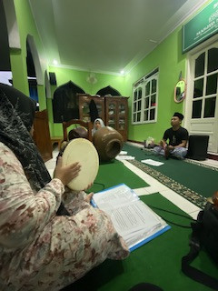 Latihan hadroh Sanggrahan