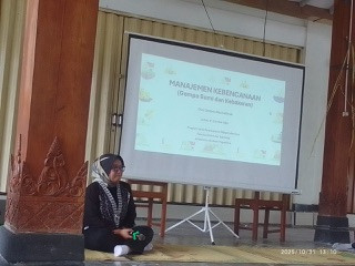 Sosialisasi manajemen kebencanaan diikuti kader Sanggrahan