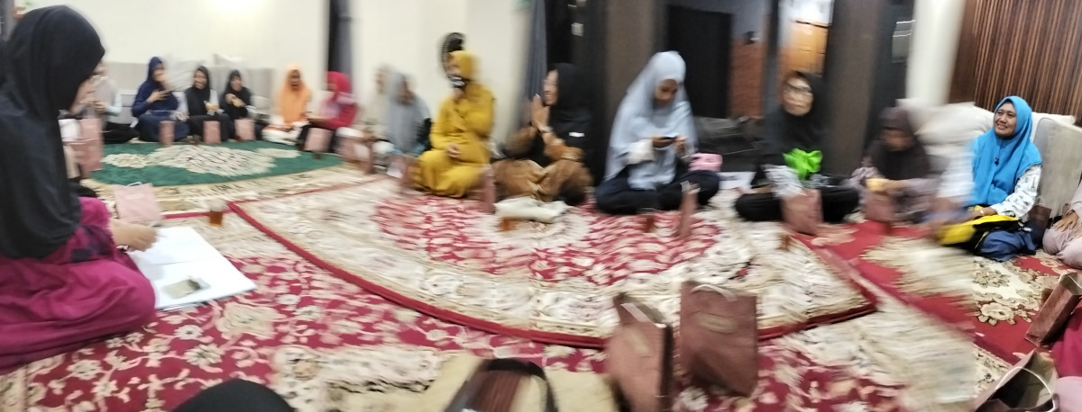 Pengajian rutin ibu ibu Malam Jumat Padukuhan bakungan