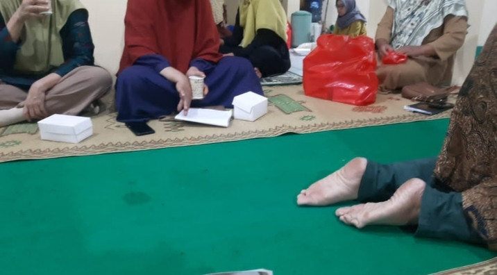 Yasinan rutin umat muslim sawahan kidul