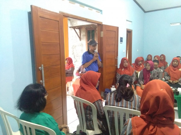 Rapat koordinasi PKK kampung KB Ngabean Kulon