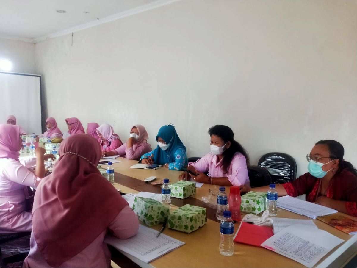 pemberian materi dari puskesmas ngaglik 1