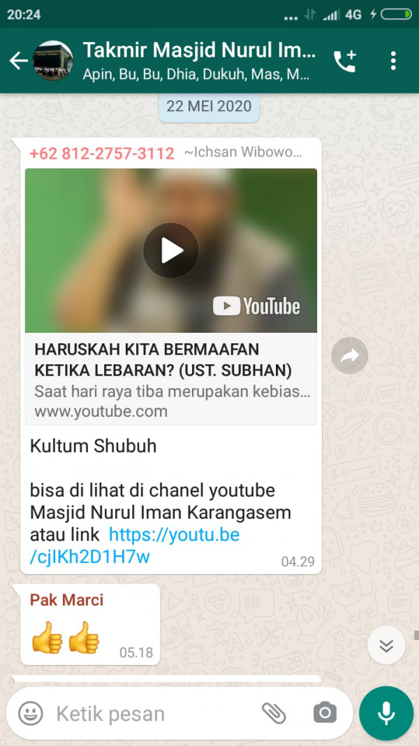 Seri Kultum Ramadhan oleh Ustadz Subhan