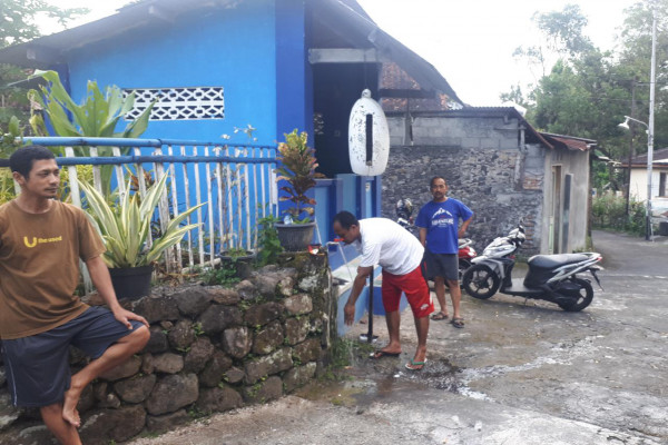 PEMASANGAN KRAN CUCI TANGAN