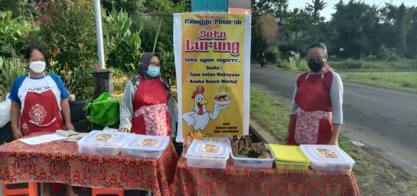 KEGIATAN BAZAR KWT SEKAR JAGAD RT 7 WONOGIRI