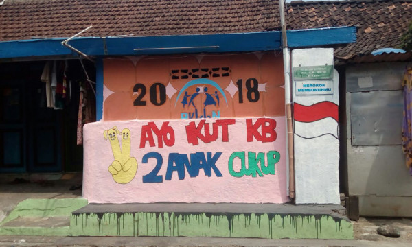 Mural kampung kb 1