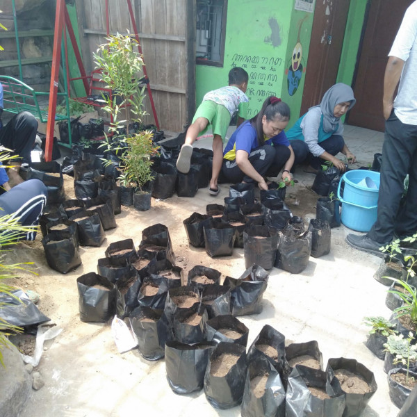 pembuatan lorong sayur