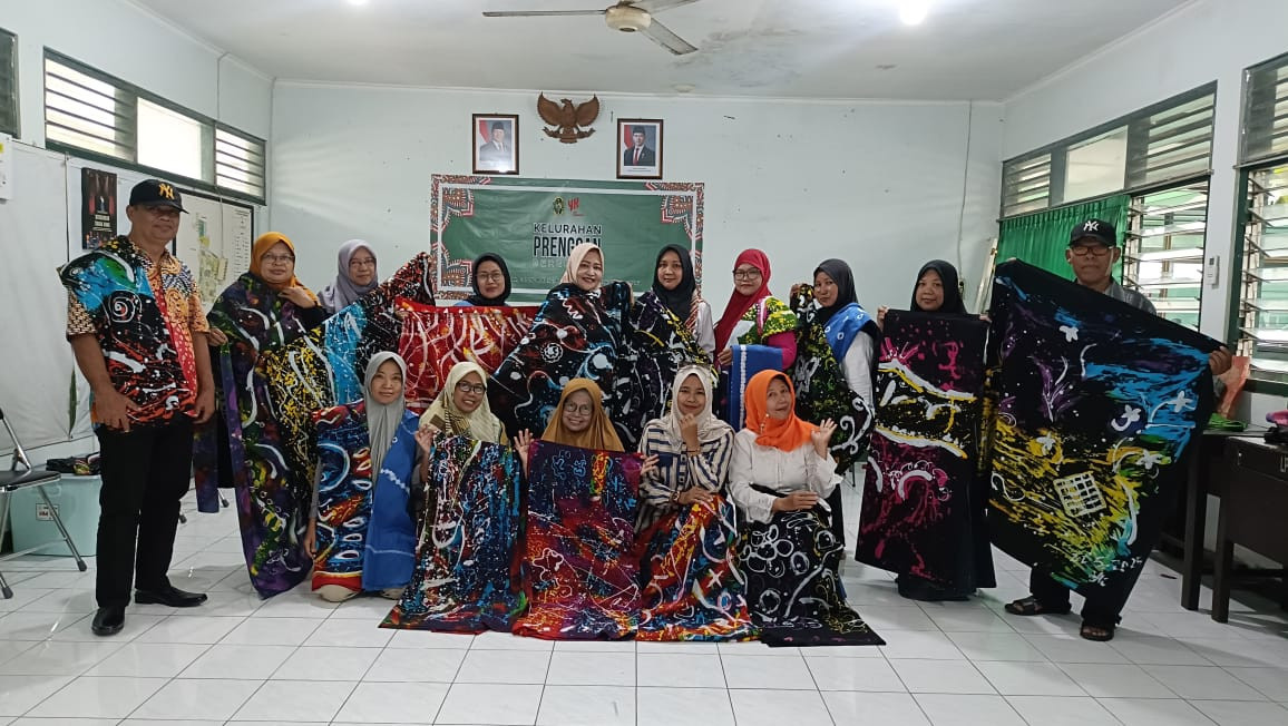 Hasil pelatihan batik kontemporer