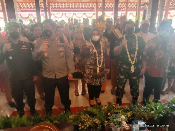 Pencanangan Nongkodono Sebagai Kampung Pancasila