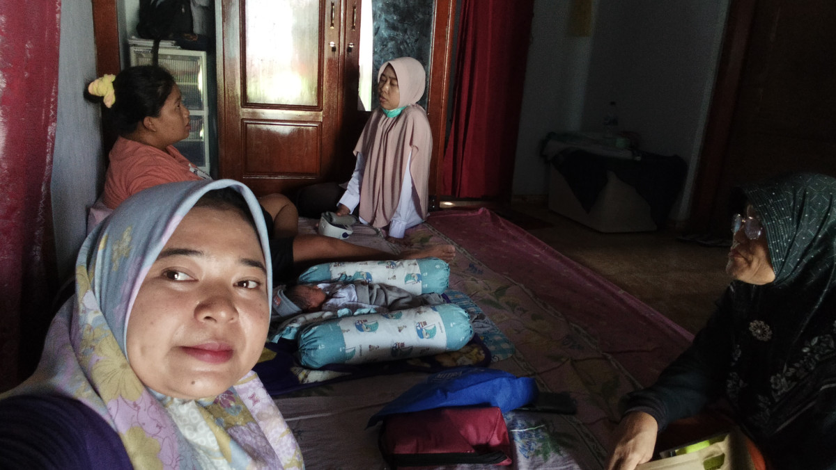 pendampingan pasca salin oleh TPK