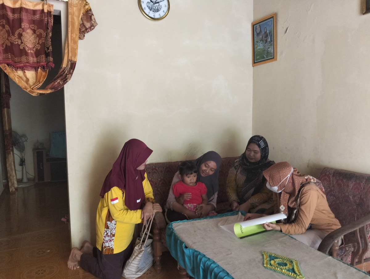 pendampingan balita oleh tpk