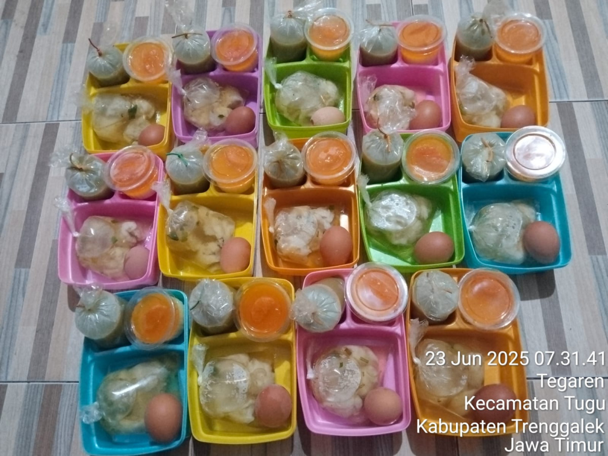 pembuatan PMT LOKAL untuk balita stunting