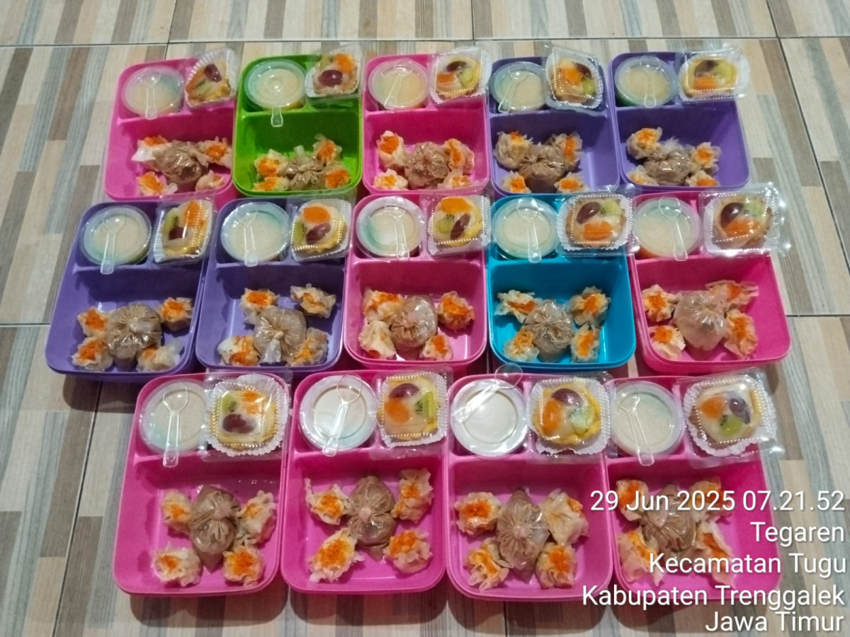 Pemberian tambahan asupan gizi bagi balita dengan status gizi kurang