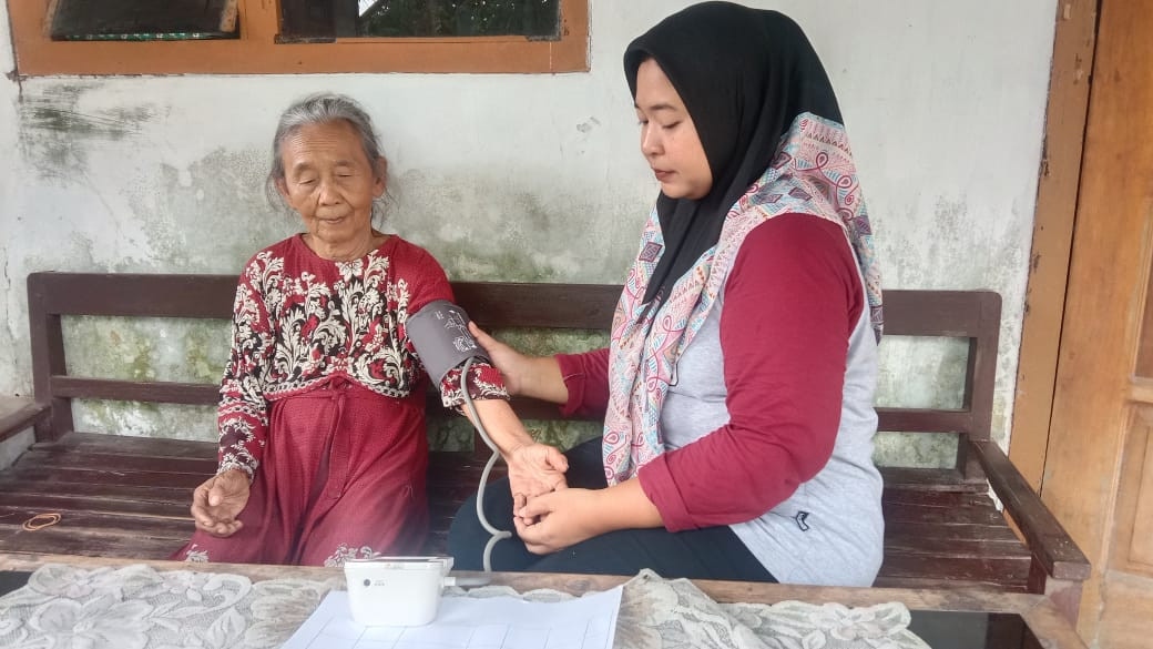 pendampingan lansia oleh kader imp dan sub imp