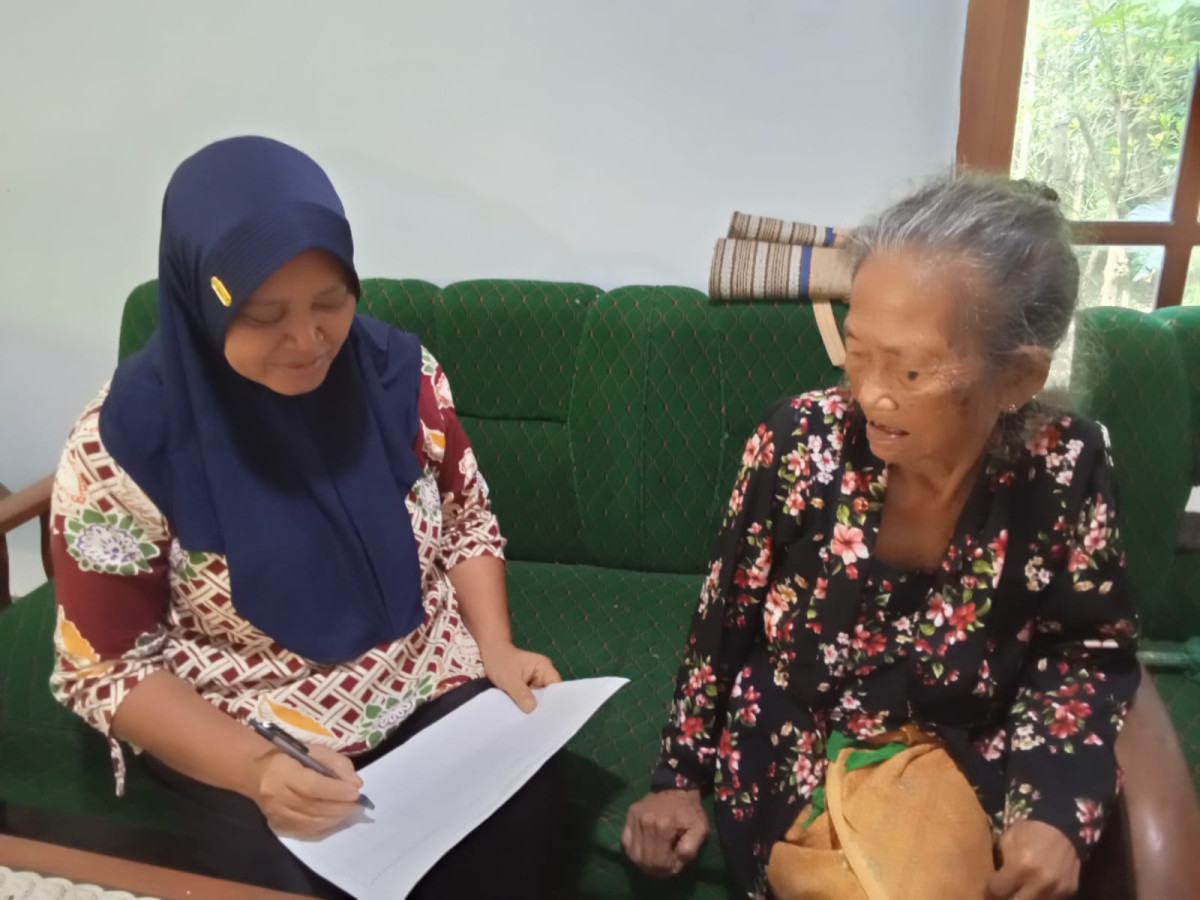 pendampingan lansia oleh kader imp dan sub imp