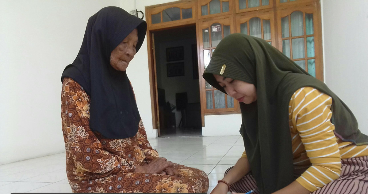 Kunjungan kader sub IMP