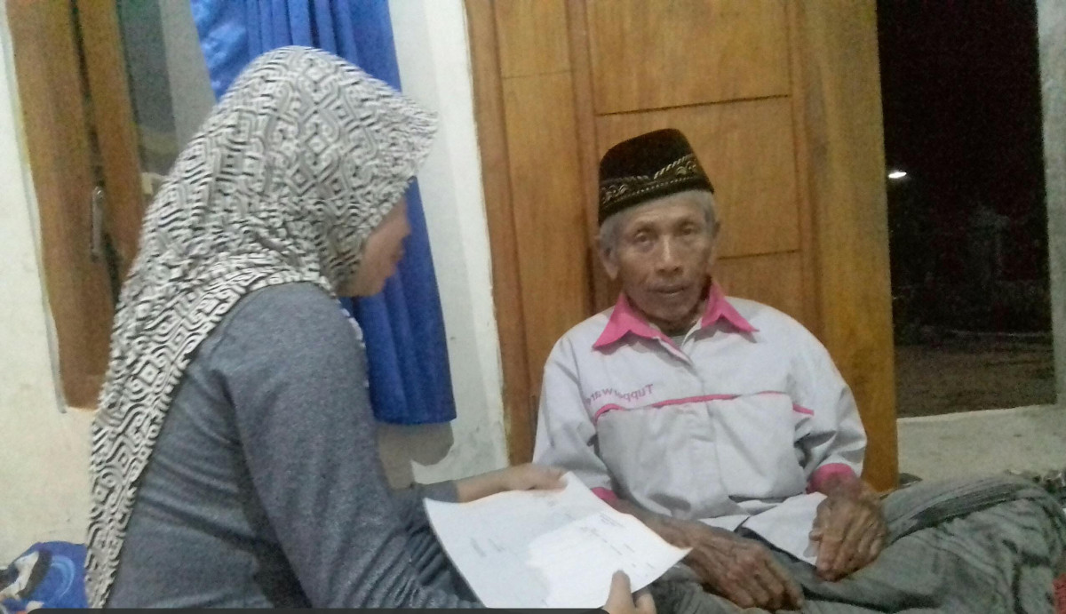 Kunjungan kader sub IMP