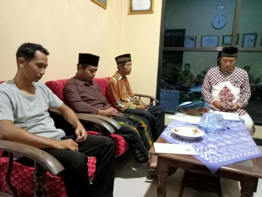 koordinasi panitia calon perangkat desa