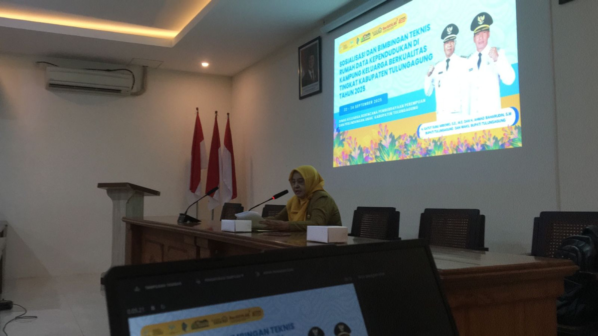 sosialisasi rumah data kependudukan kampung keluarga berkualitas