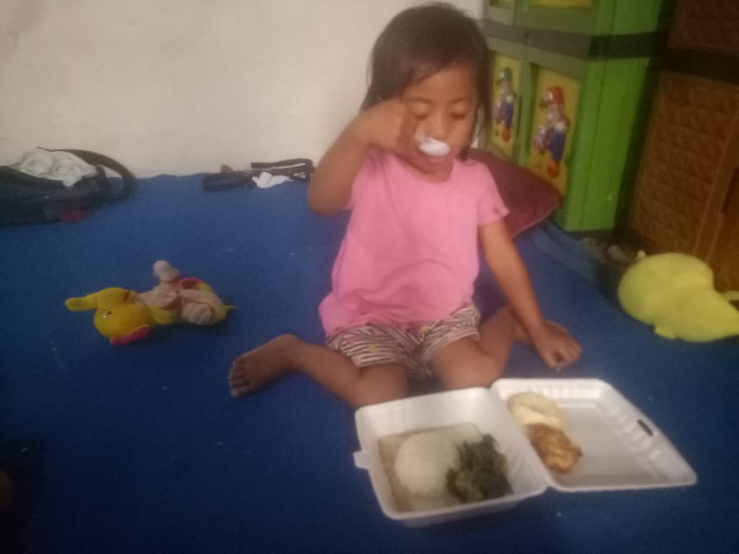 PMT Tambahan benar" dikonsumsi baduta