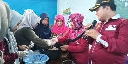 Pelatihan pembuatan keripik jamur