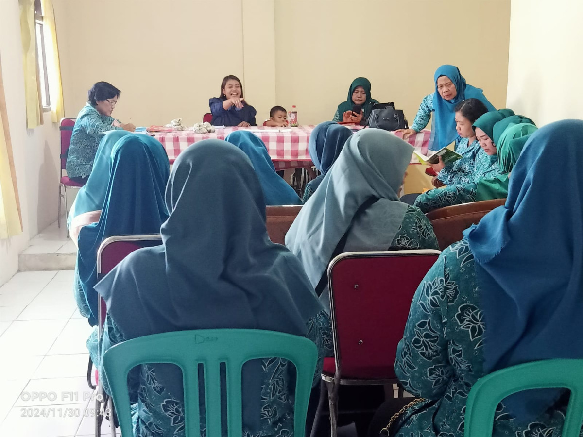 Kegiatan rutin pkk Desa